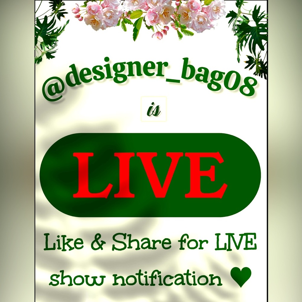 ☘️🧿LIKE THIS POST TO BE NOTIFY WHEN I GO LIVE🧿☘️